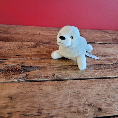 Peluche phoque blanc - Mini modèle